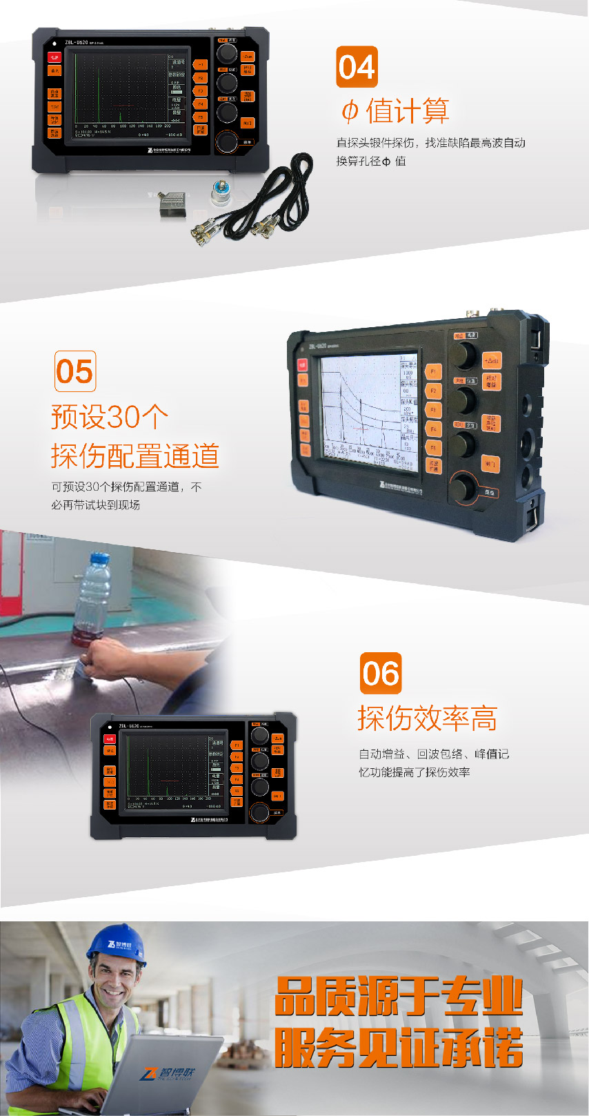 北京智博聯ZBL-U620超聲波探傷儀3 北京智博聯ZBL-U620超聲波探傷儀3